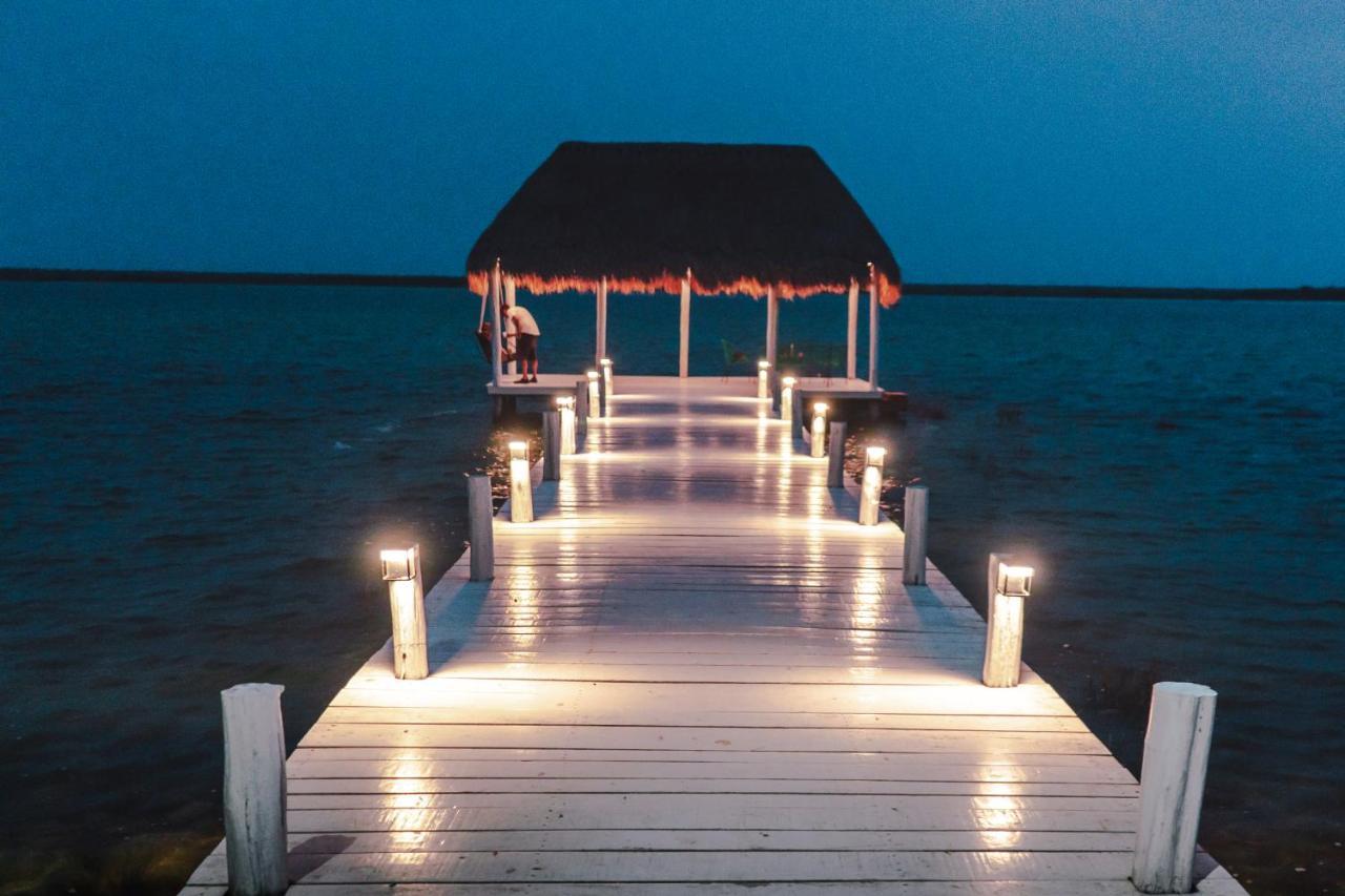 Royal Palm Bacalar Cabanas & Lagoon Club Exterior foto