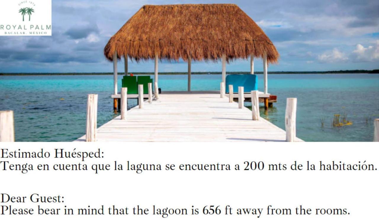 Royal Palm Bacalar Cabanas & Lagoon Club Zimmer foto