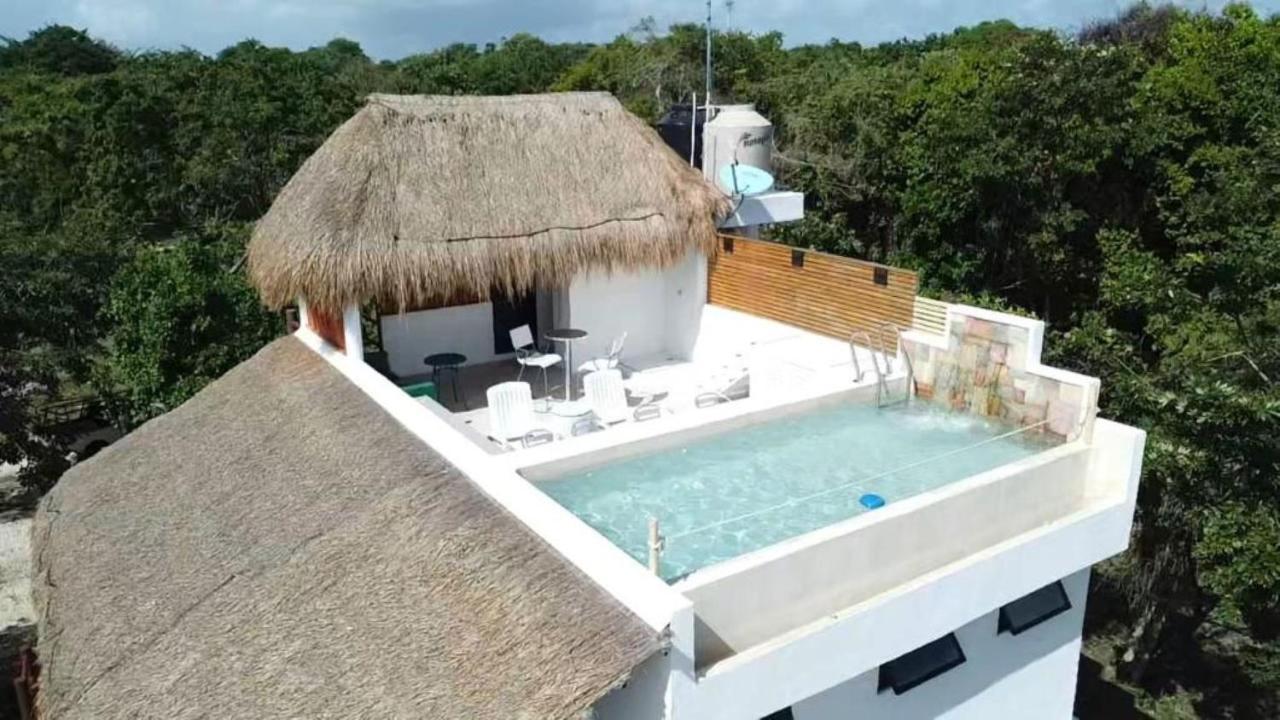 Royal Palm Bacalar Cabanas & Lagoon Club Exterior foto