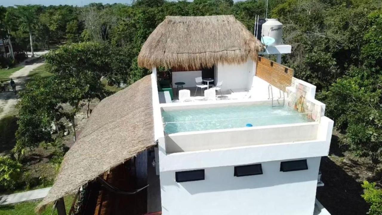 Royal Palm Bacalar Cabanas & Lagoon Club Exterior foto