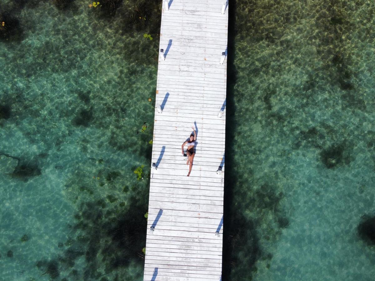 Royal Palm Bacalar Cabanas & Lagoon Club Exterior foto