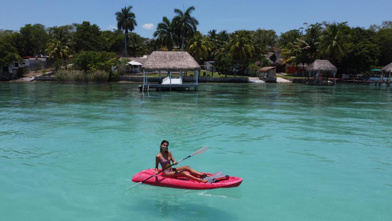 Royal Palm Bacalar Cabanas & Lagoon Club Exterior foto