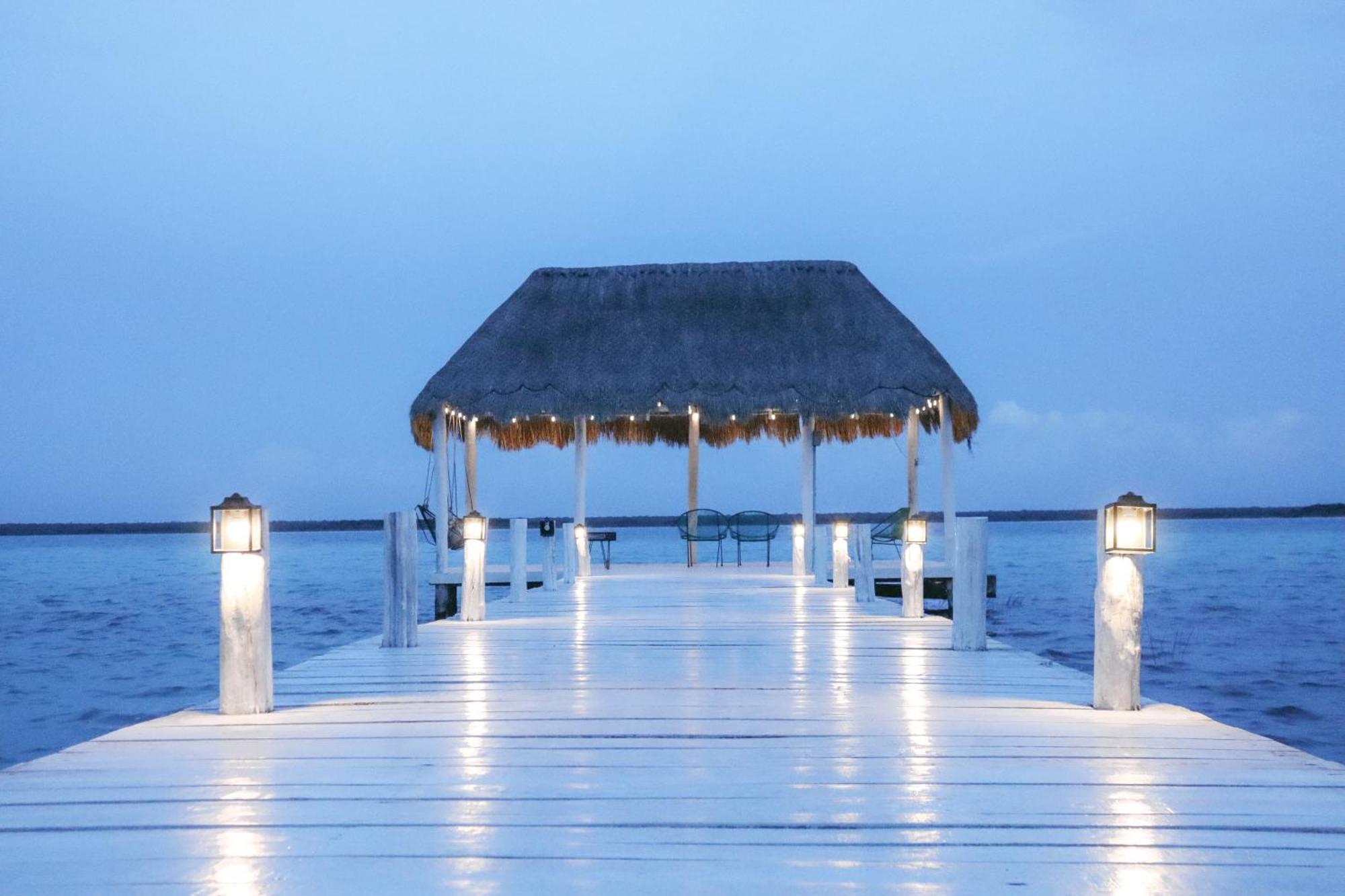 Royal Palm Bacalar Cabanas & Lagoon Club Exterior foto