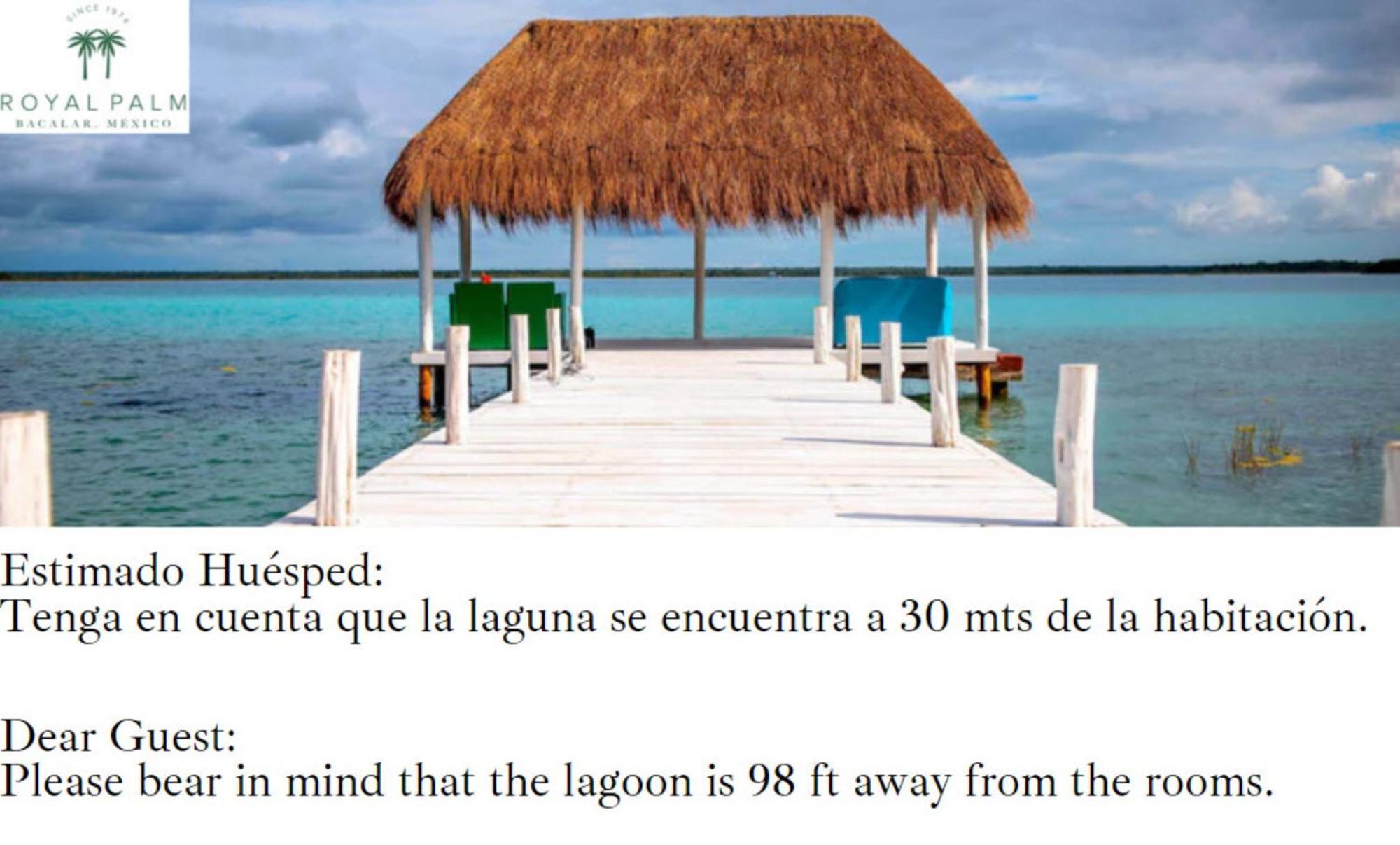 Royal Palm Bacalar Cabanas & Lagoon Club Zimmer foto